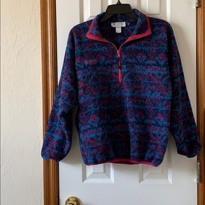 Columbia patterned pullover